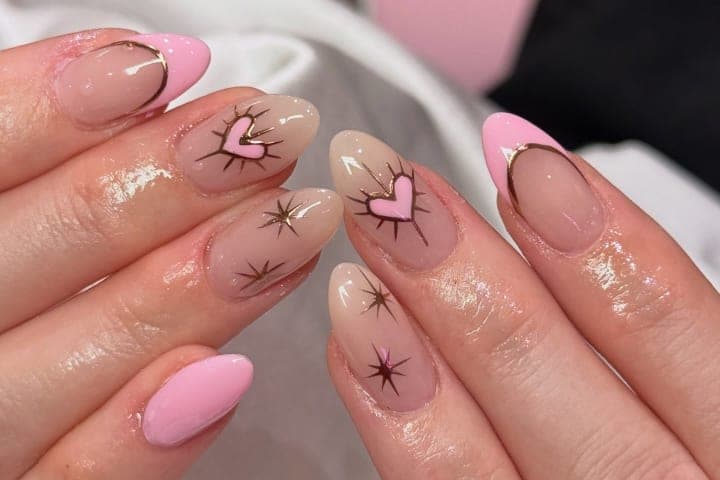 Nail design thumbnail for Instagram post DUFY9TtDcqL