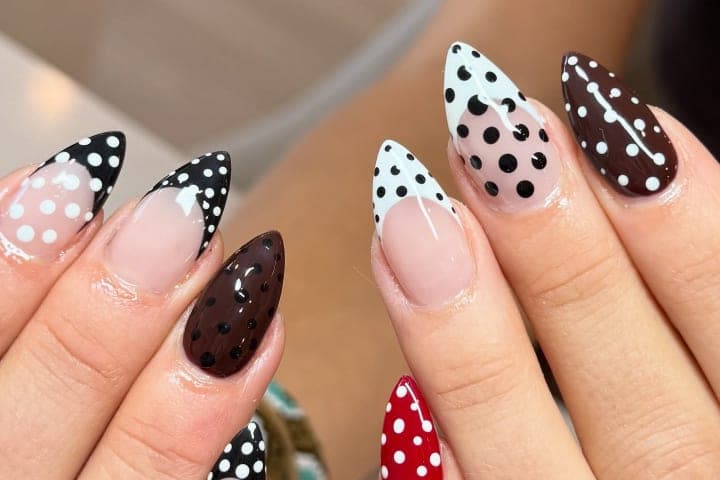 Nail design thumbnail for Instagram post DOMaG09kmMF