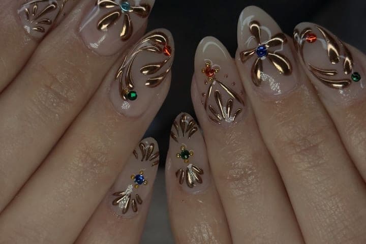 Nail design thumbnail for Instagram post DTq1fWREhgk