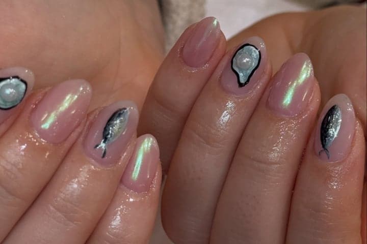 Nail design thumbnail for Instagram post DTkK_mQFZ7S