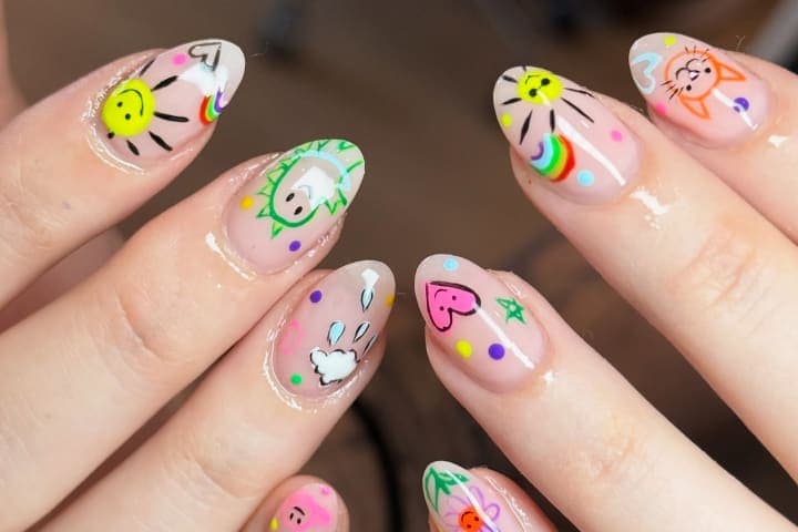 Nail design thumbnail for Instagram post DL55pS3SB9B